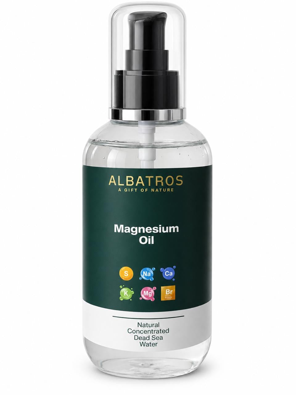 ALBATROS Dead Sea Magnesium Oil spray bottle